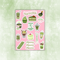 Matchalicious Stickers